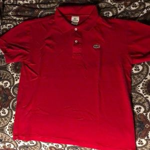 Lacoste men’s polo size 4